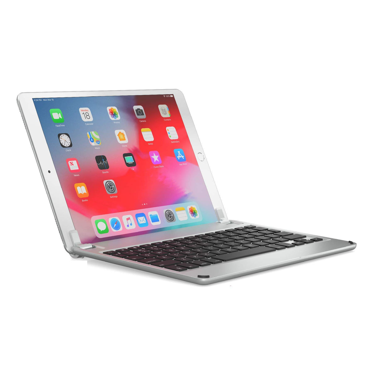 Teclado Bluetooth Brydge 9,7 y 10,5, de Aluminio Plata