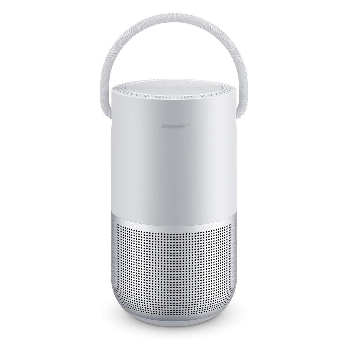 Bose Portable Smart Speaker - Altavoz portátil con control de voz Alexa integrado, Color Plata