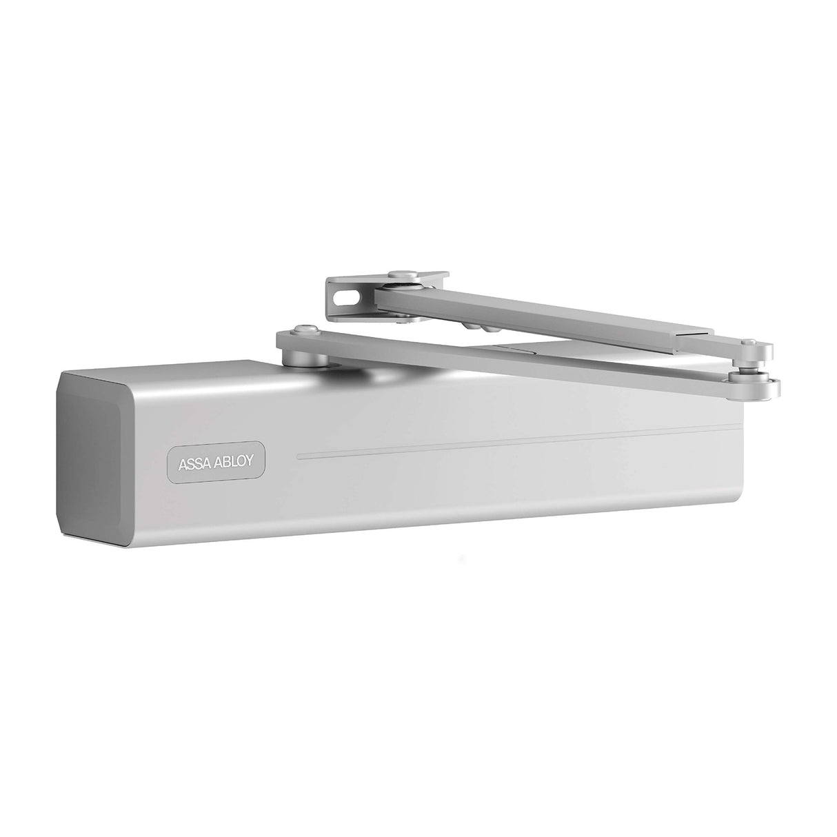 Tesa Assa Abloy DC340-DEV1-, Cierrapuertas con guía deslizante o brazo articulado, Plata