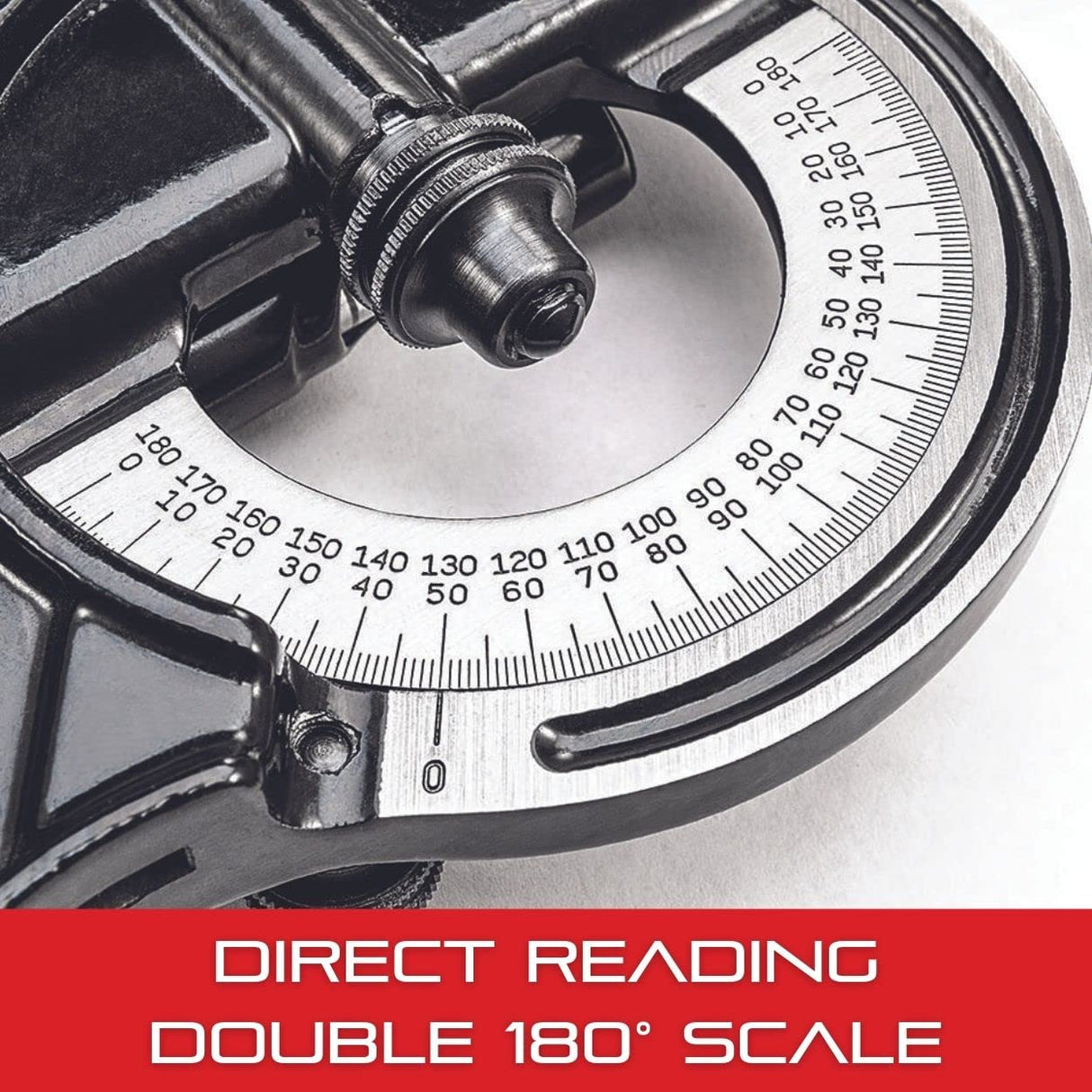 Starrett Juego de combinación C9-12-4R, con cabezales de hierro fundido, centrado, cabezales cuadrados y transportadores, acabado negro arrugado, hoja de cromo satinado, 30,48 cm, grado 4R