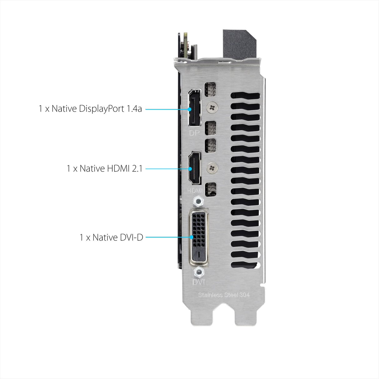 Asus Dual NVIDIA GeForce RTX 3050 V2 OC Edition Tarjeta gráfica Gaming (PCIe 4.0, 8 GB de Memoria GDDR6, HDMI 2.1, DisplayPort 1.4a, DVI-D, diseño de 2 Ranuras, Axial-Tech, tecnología 0dB)