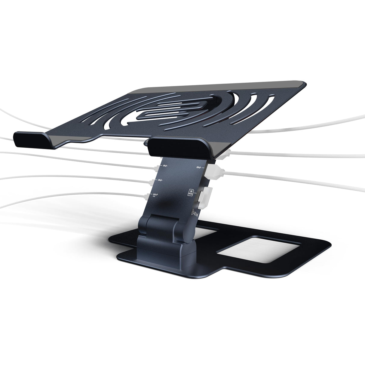 Reloop Stand Hub Pro - Soporte Multimedia 10 en 1 USB-C con Entrega de energía