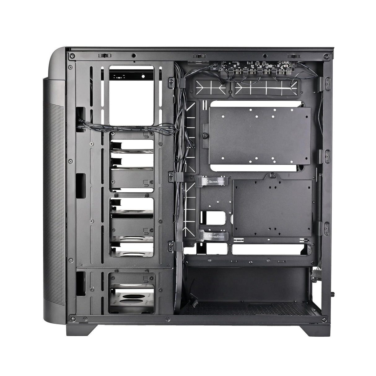 SilverStone Technology Seta A2 chasis Torre Mediano excepcionalmente versátil, Negro, SST-SEA2Y-BG