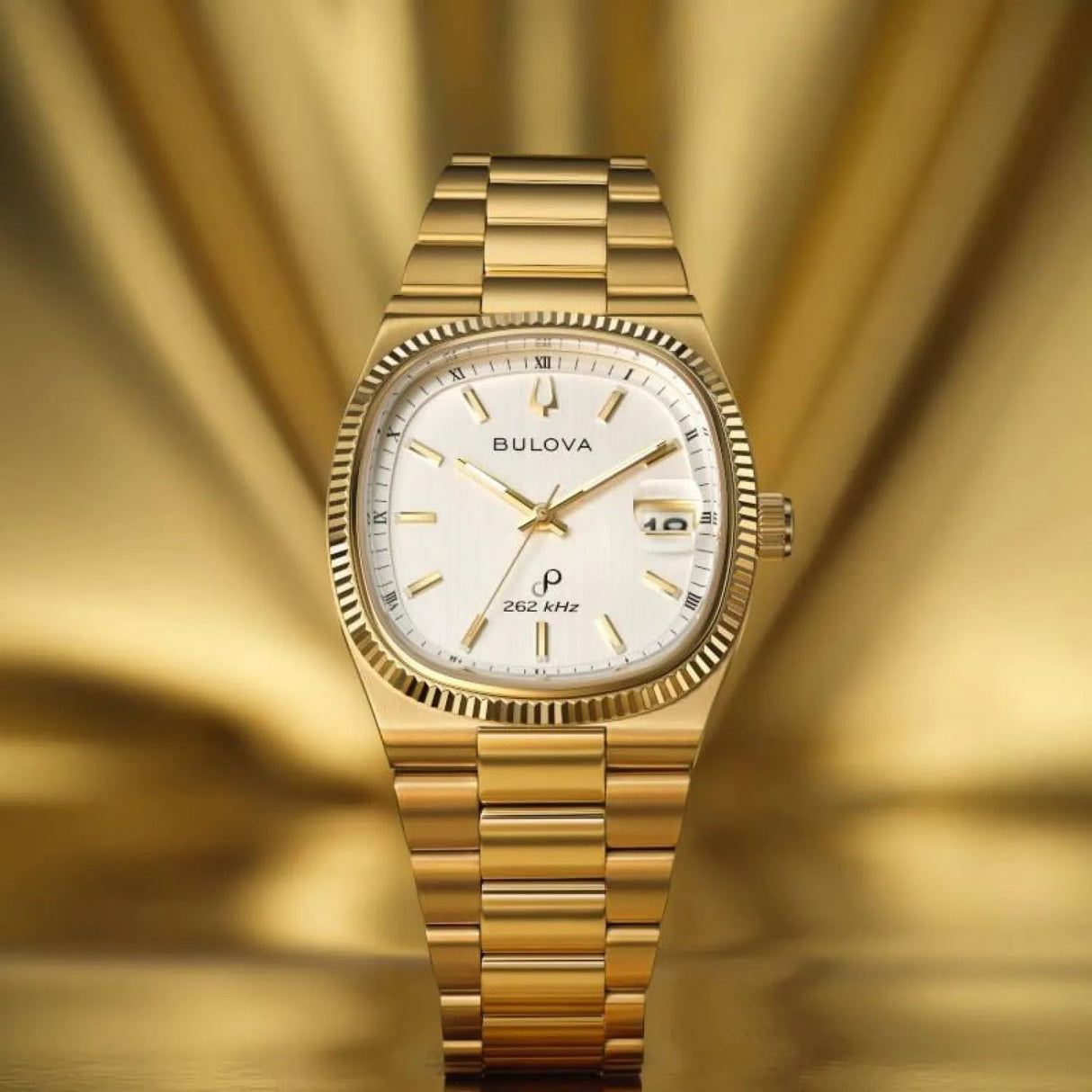 Bulova Reloj Analógico para Mujer'S de Cuarzo con Correa en Acero Inoxidable 97B223