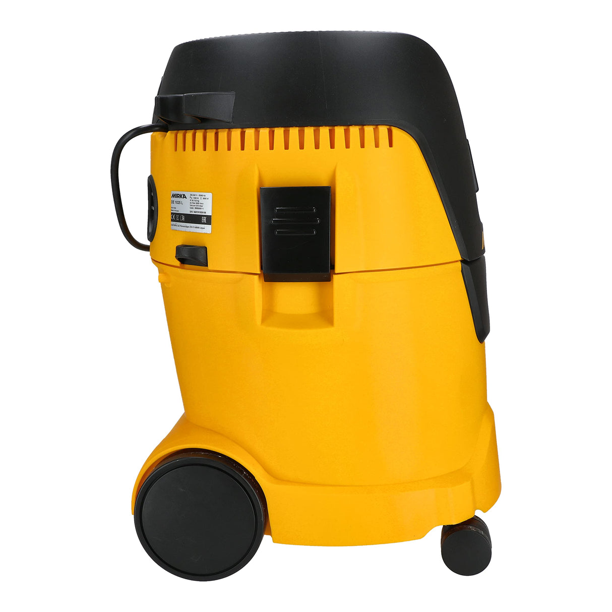 Mirka Aspirador Industrial en seco y húmedo 25 litros/Manguera de aspiración / 1000 W de Potencia/Incluye Adaptador para lijadoras Juego de boquillas
