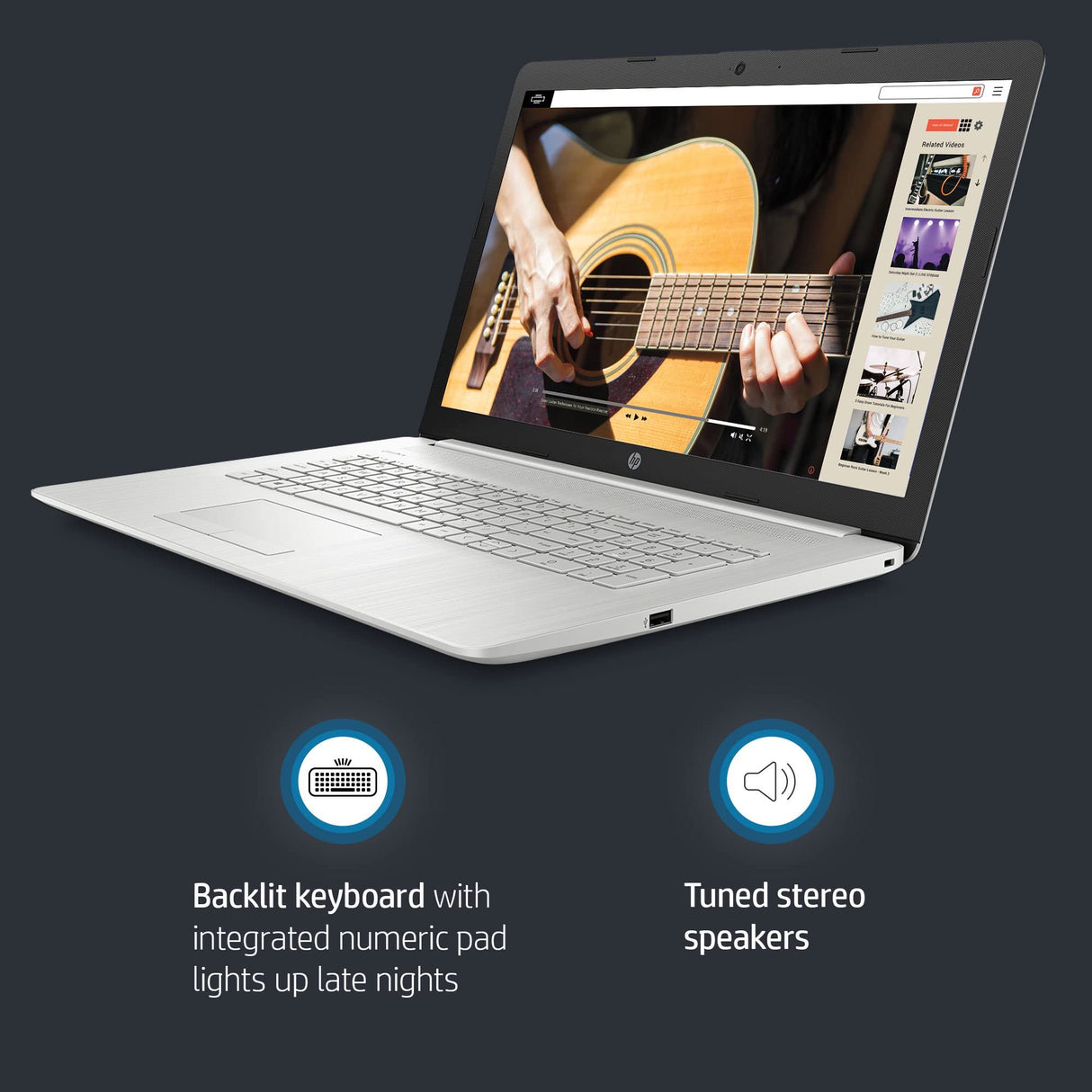 HP 17 Windows 10 Pro Business Laptop, 17,3" FHD Anti-Glare 300 nits, Intel Core i3-1115G4 up to 4,1GHz (Beat i5-10210U), 64GB DDR4 RAM, 2TB PCIe SSD, 802.11AC WiFi, Bluetooth 4.2, 64GB Flash Drive