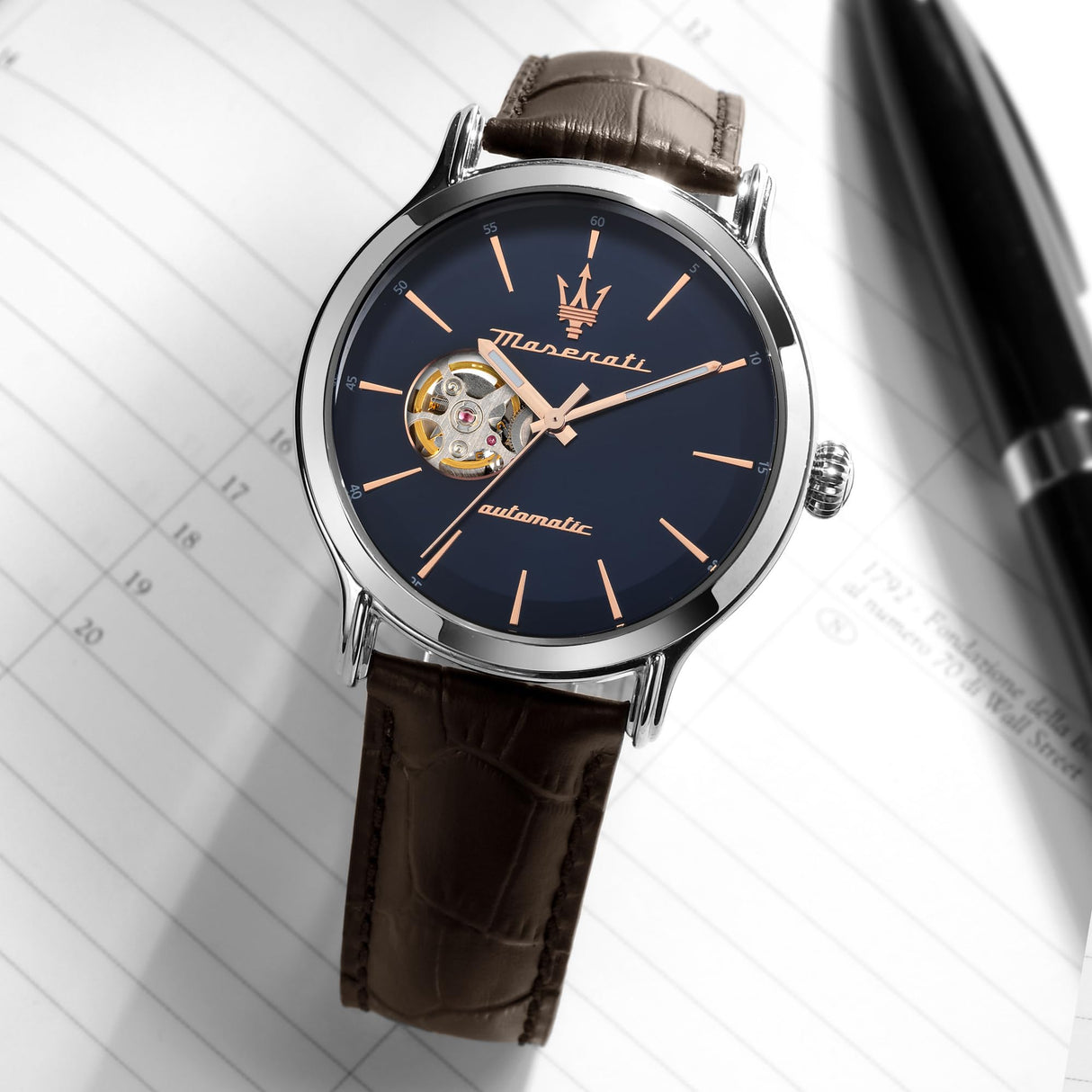 Maserati Reloj Hombre Epoca Limited Edition, Automático, Automático - R8821118010