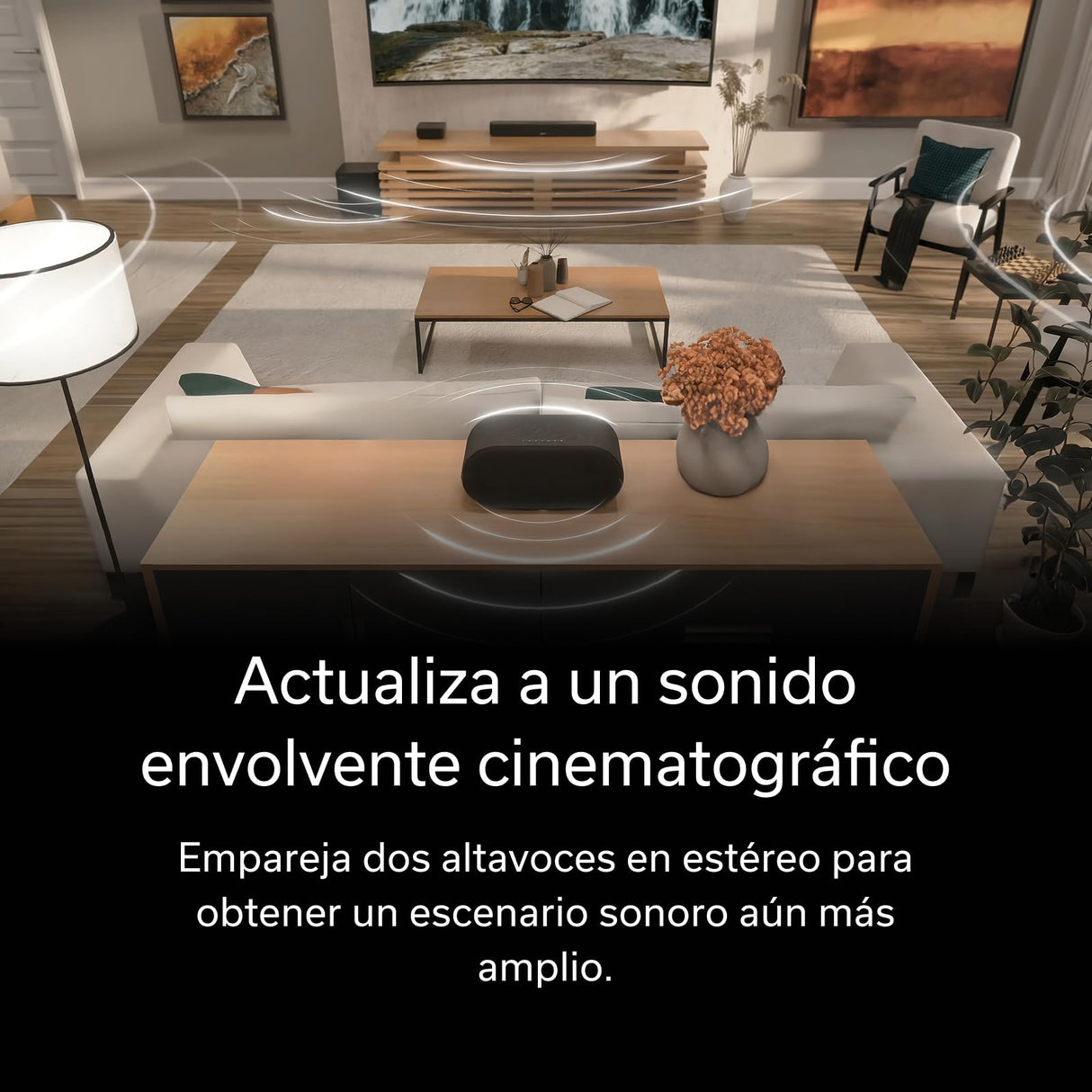 DENON Home 600 Altavoz Inteligente Inalámbrico con HEOS, Dolby Atmos Music, Audio Hi-Res, 8 Drivers, Función Par Estéreo, WiFi, AirPlay 2, Bluetooth, Sonido Premium Multiroom - Stone