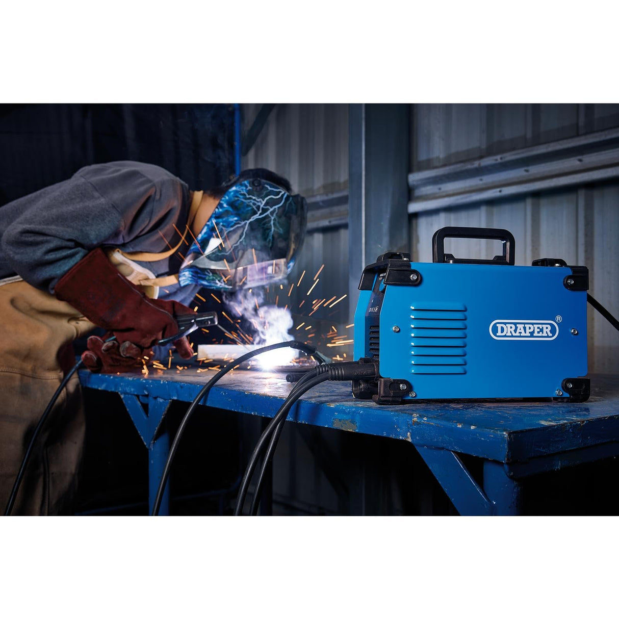 DRAPER 70030 MMA Inverter Soldador, 160A