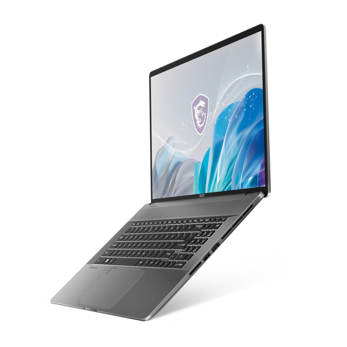 MSI Creator Z17 HX Studio A14VFT-276XES -Ordenador portátil 17" QHD+, (Intel Core i7 14700HX, RAM 32GB, 1TB SSD, FreeDos) Lunar Gray - Teclado QWERTY español