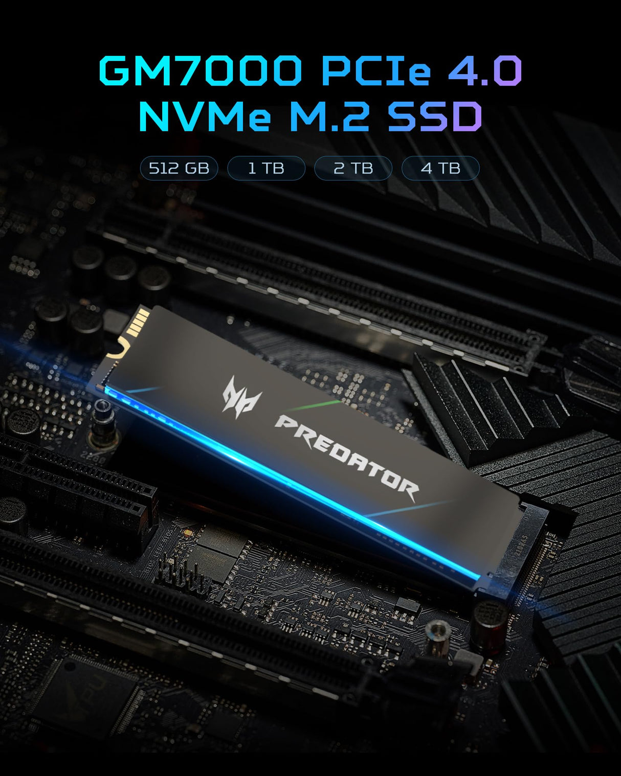 Acer Disco Duro Predator GM7000 2 TB SSD