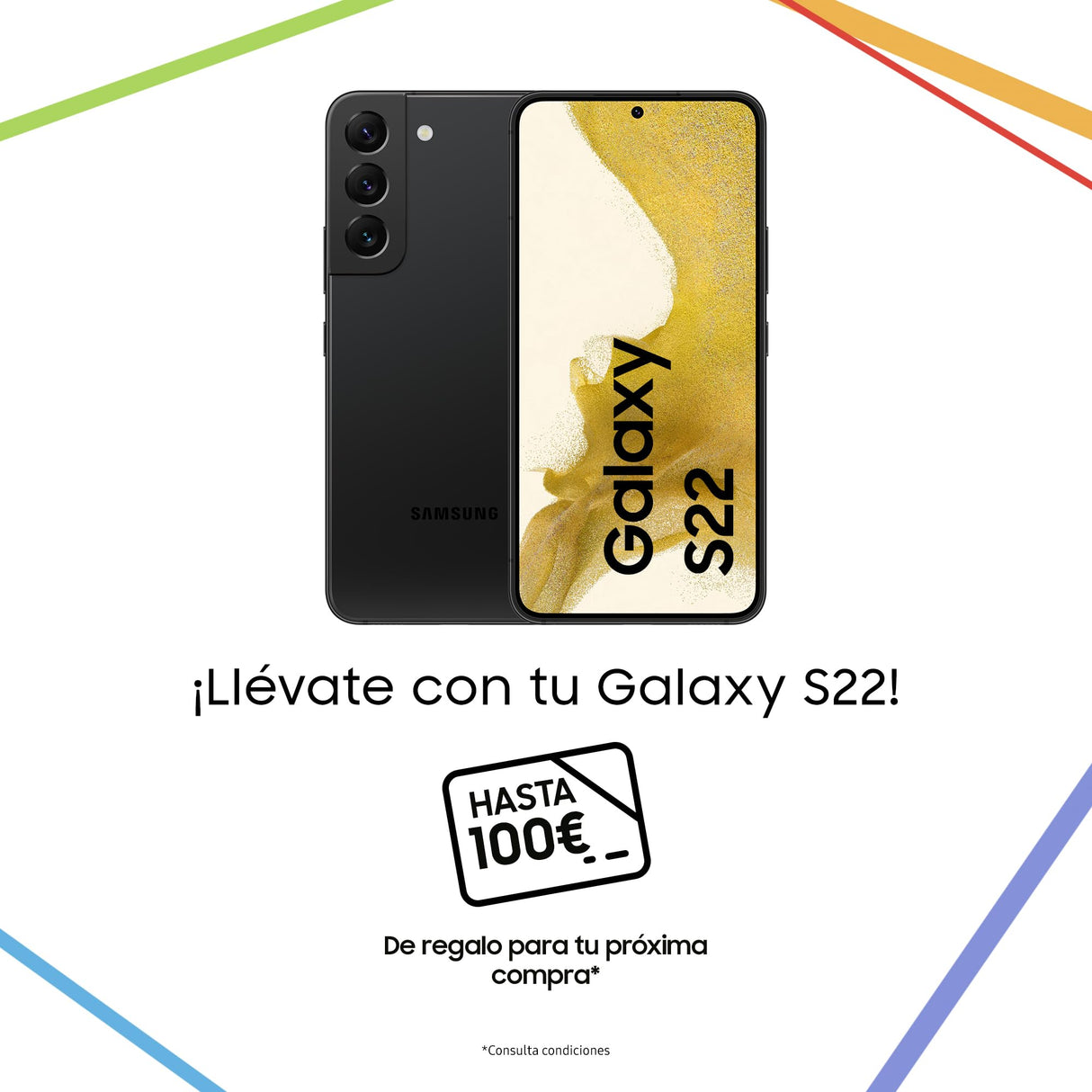 SAMSUNG Galaxy S22 5G (256 GB) + Cargador – Teléfono Móvil Libre, Smartphone Android, Color Verde (Versión Española)