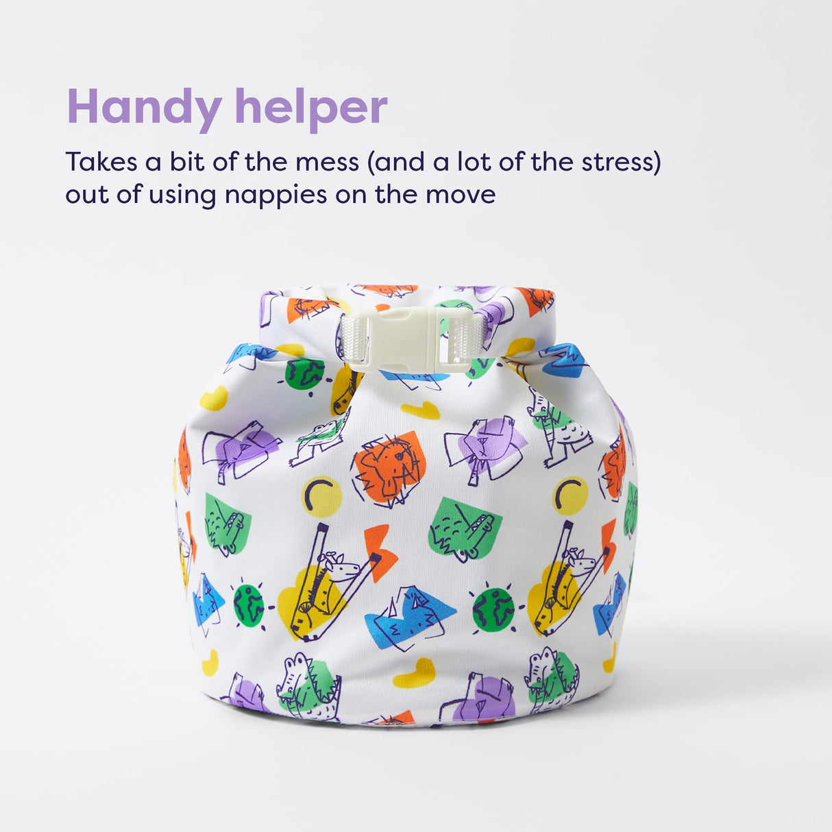 Bambino Mio, Juego de pañales reutilizables The Changemaker, 20 pañales, forros, refuerzos, bolsas húmedas y limpiador (Bold)