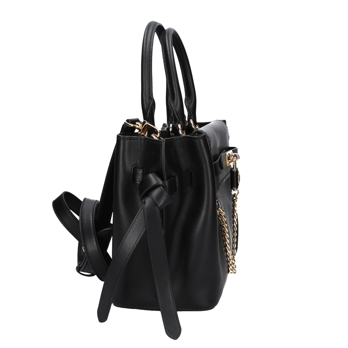Michael Kors Hemilton Legacy, Bolso Satchel Women's, Black, One Size