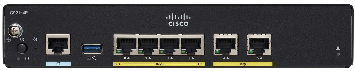 Cisco C931-4P switch Gestionado Negro - Switch de red (Gestionado)