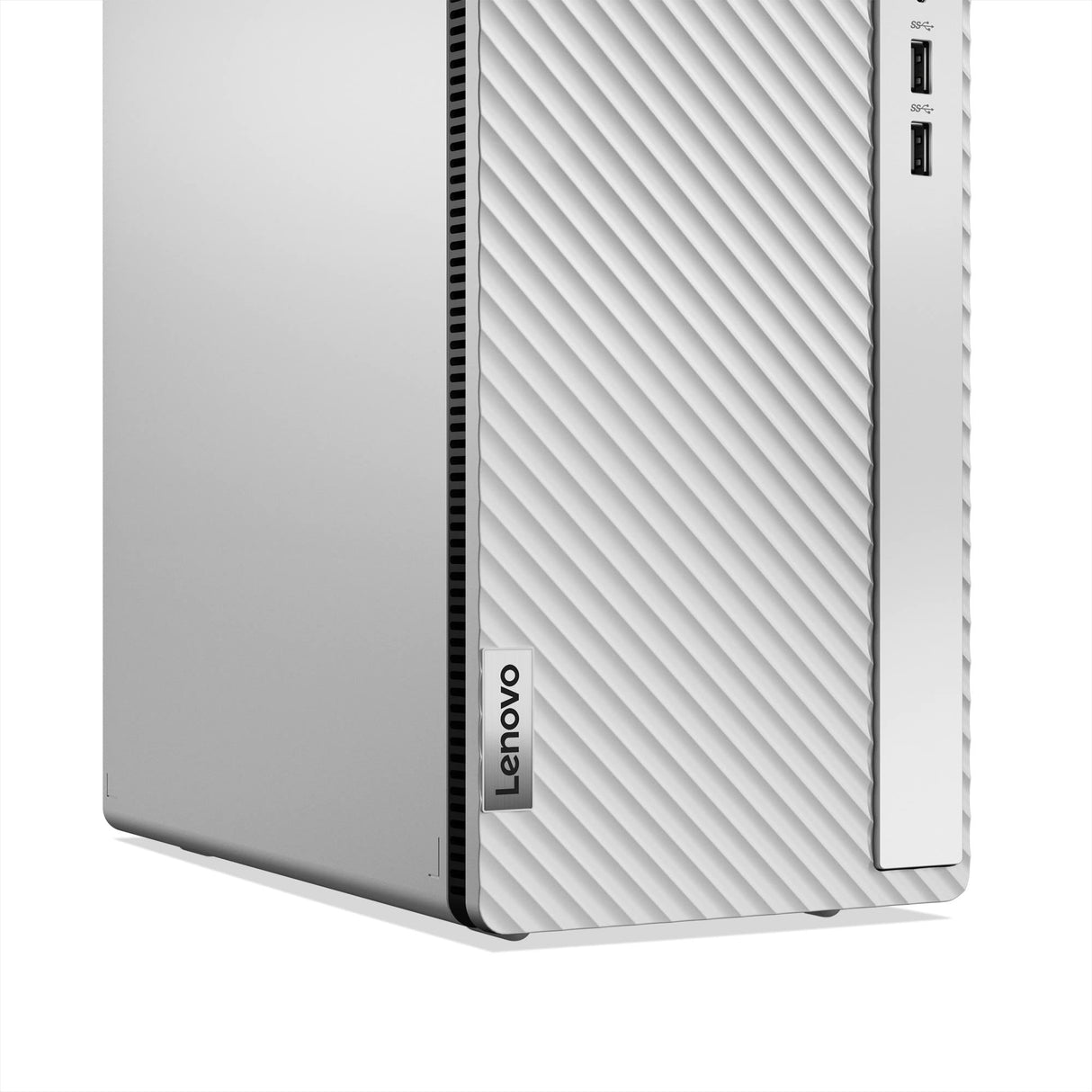 Lenovo IdeaCentre 5 Gen 7 - Ordenador de Sobremesa (Intel Core i5-12400, 16GB RAM, 512GB SSD, Intel UHD Graphics 730, Windows 11 Home) Gris Nube - Teclado QWERTY Español