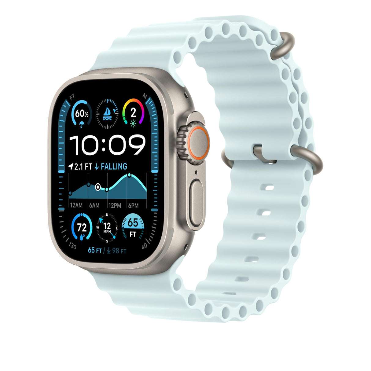 Apple Watch Band - Correa Ocean - 49 mm - Ice Blue - Talla única