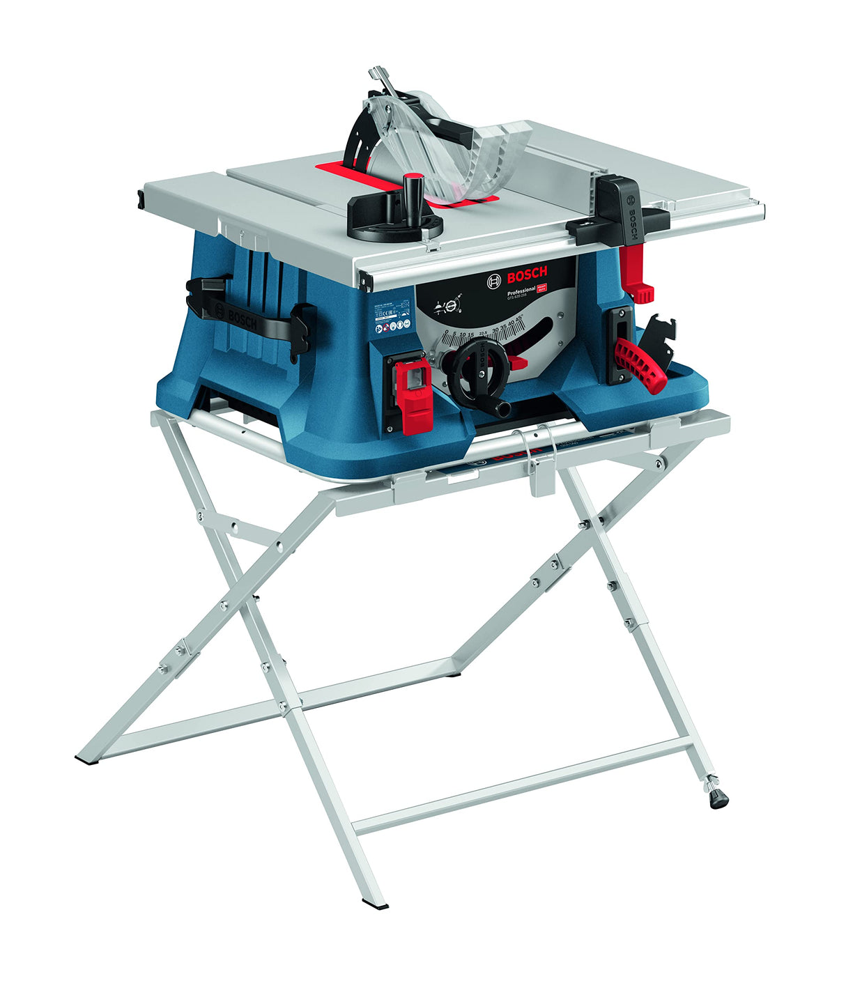 Bosch Professional GTS 635-216 + GTA 560 - Sierra circular de mesa (1600 W, Ø disco de sierra 216 mm, con mesa)