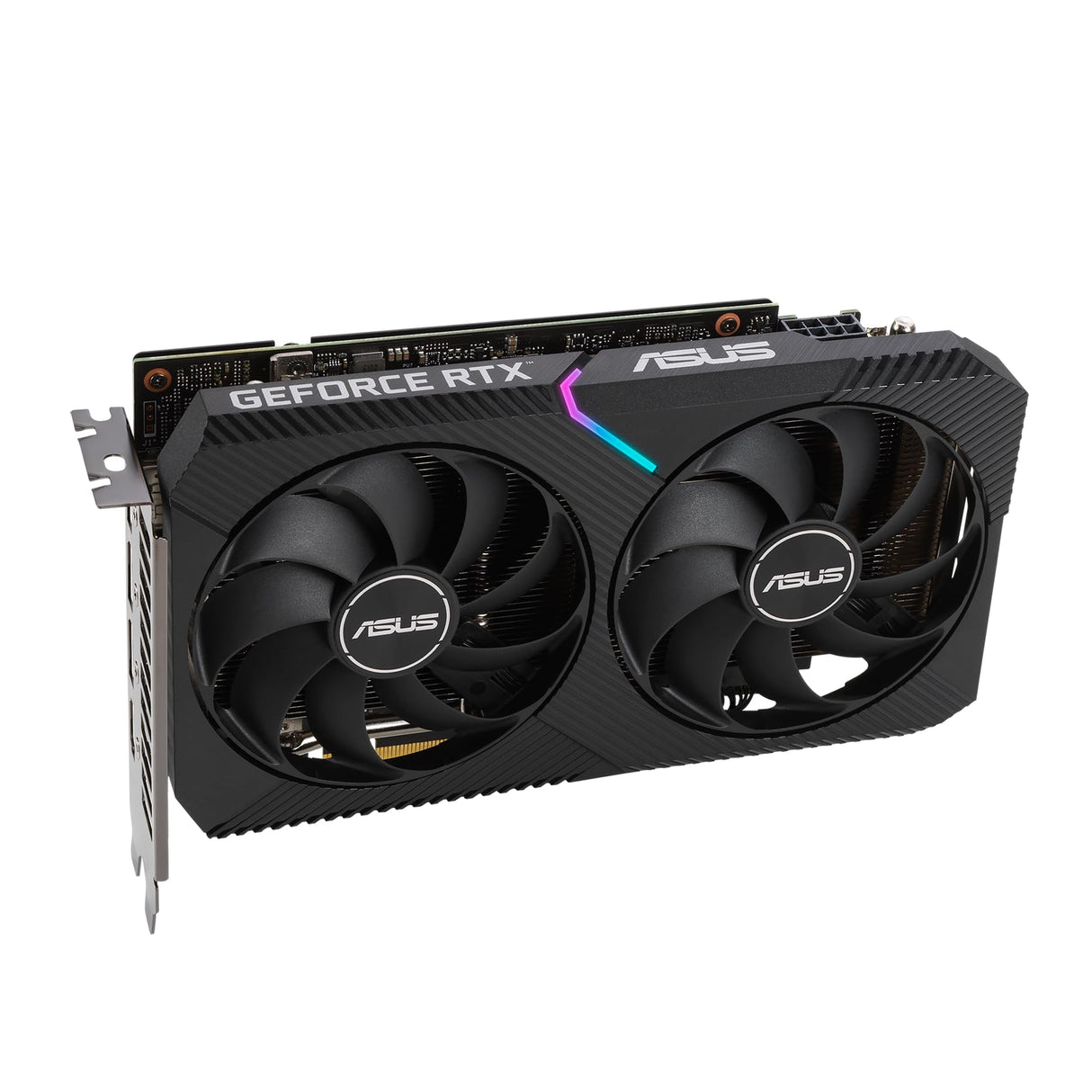 ASUS Dual NVIDIA GeForce RTX 3060 V2 OC Edition Tarjeta gráfica Gaming (PCIe 4.0, 12 GB GDDR6, HDMI 2.1, DisplayPort 1.4a, diseño de 2 Ranuras, Ventiladores Axial-Tech, Blanco