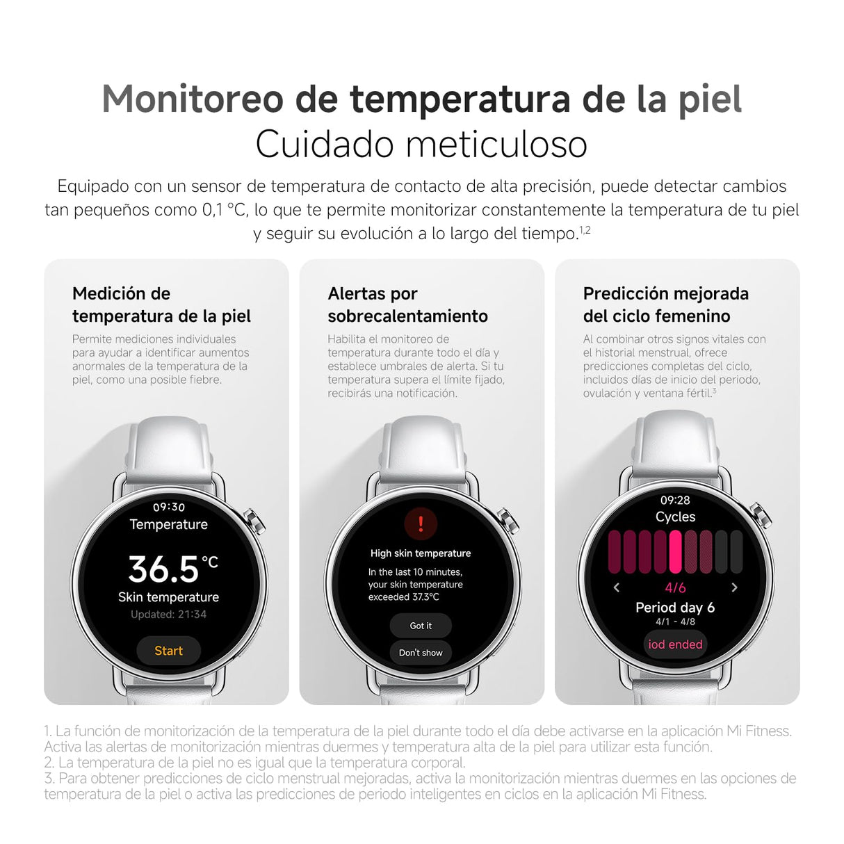 XIAOMI Watch S4 41mm, Smartwatch, Diámetro de 41 mm, Cuerpo Ultraligero de 32g, Pronóstico Menstrual, 150+ Modos Deportivos, Funciones de Seguridad, HyperOS 3, Correa milanesa (Dorado)
