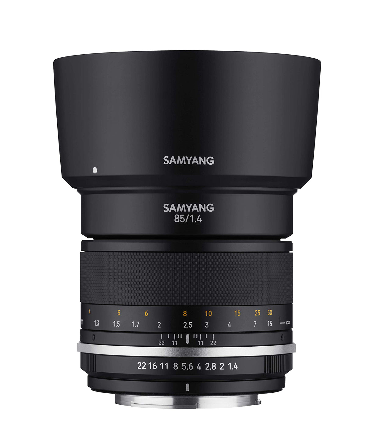 Samyang MK2 - Teleobjetivo Sellado contra la Intemperie para Canon EF (85 mm)