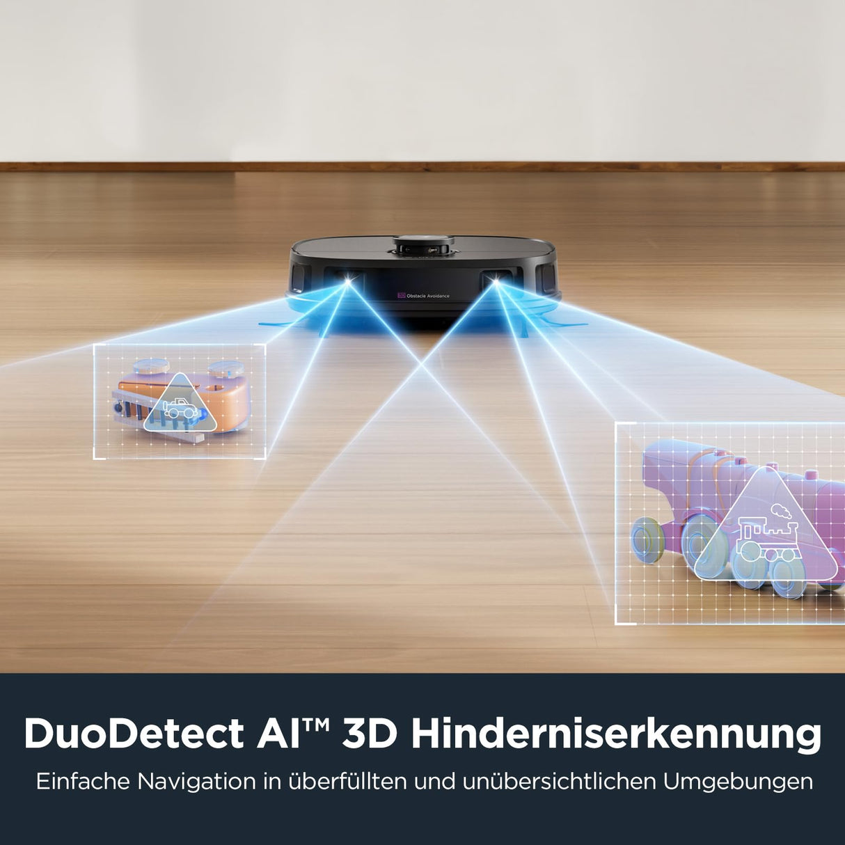 EUREKA DEJ12 Robot Aspirador y Fregasuelos con Vaciado automático de Polvo