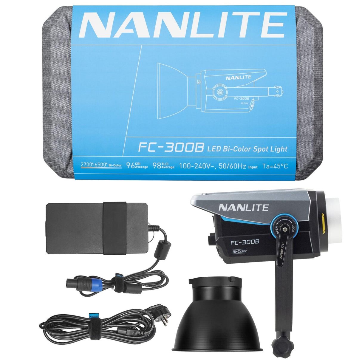NANLITE FC-300B Bi-Color (3925)
