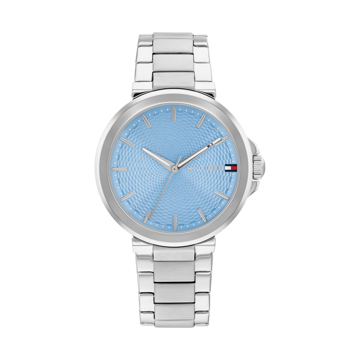 Tommy Hilfiger Reloj con Movimiento de Cuarzo de Tres Manecillas para Mujer con Correa de Acero Inoxidable Plateada - 1782777