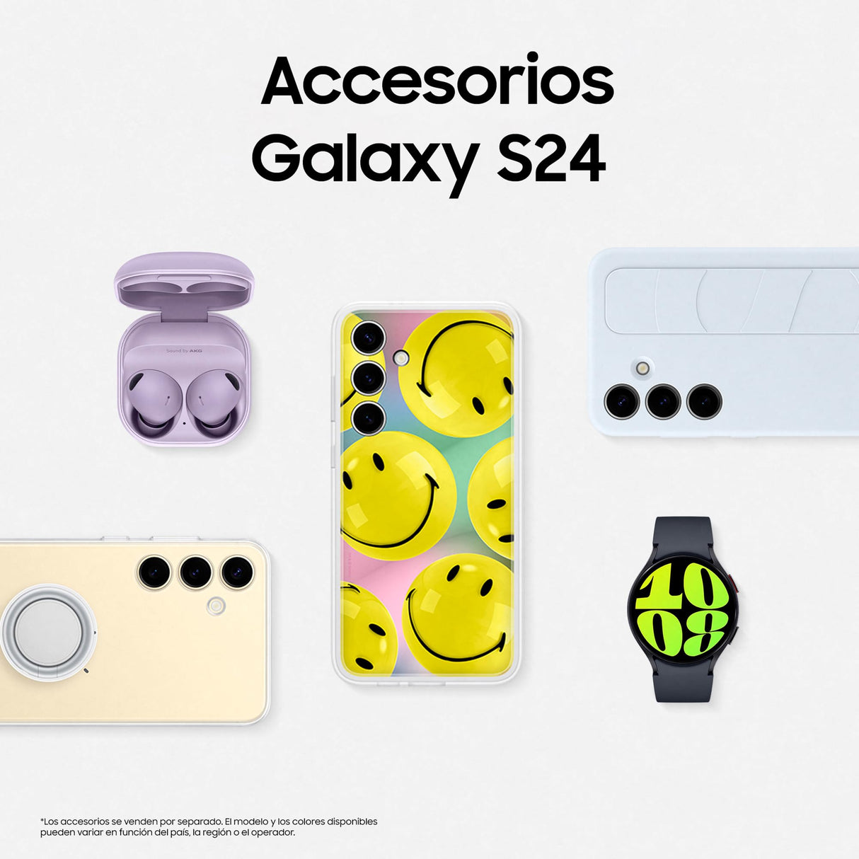 Samsung Galaxy S24 y Cargador 45W, Teléfono Móvil con IA, Smartphone Android, 8 GB RAM, 256 GB Almacenamiento, Cámara 50MP, Batería Larga Duración, Amarillo Amber (Versión Española)