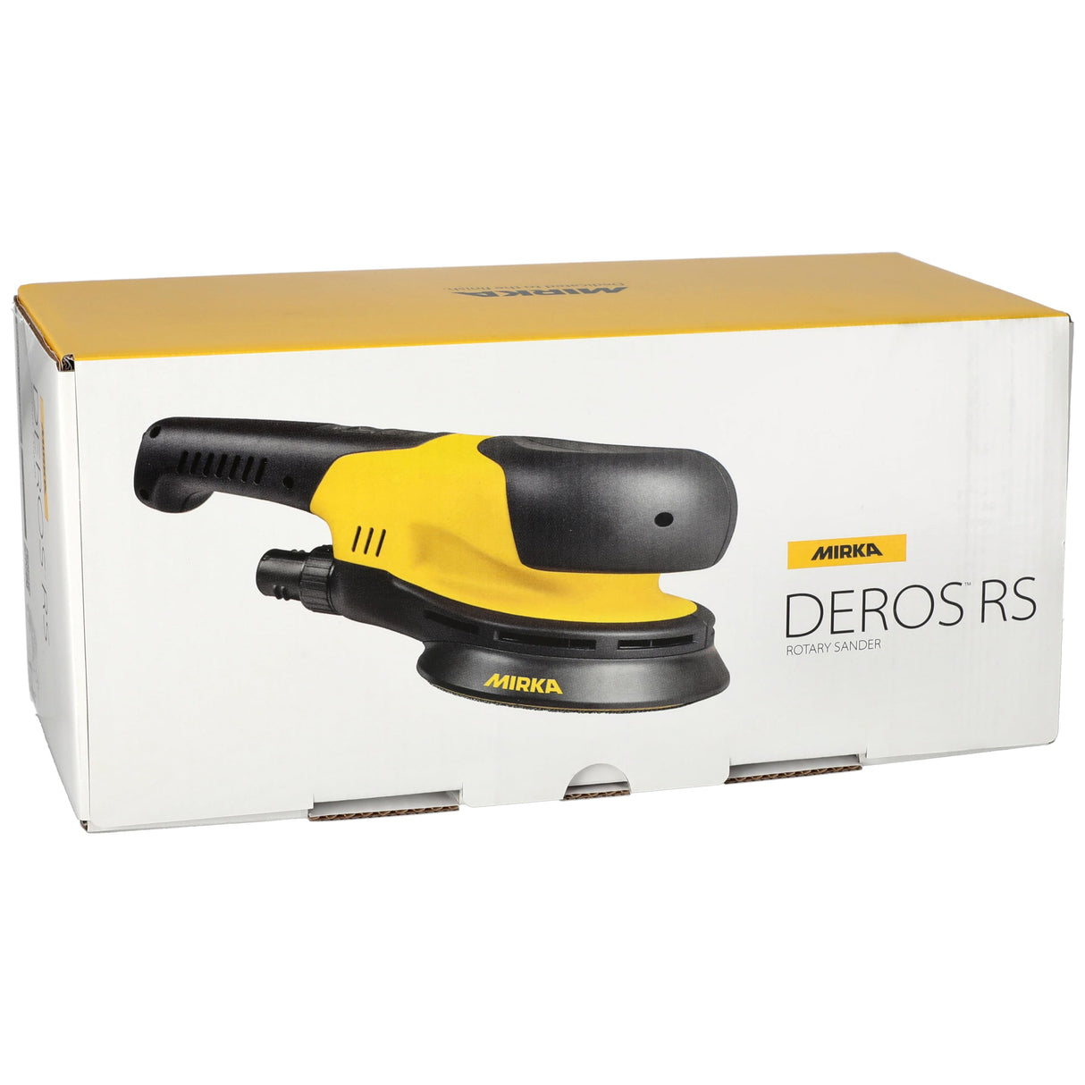 Mirka DEROS RS 600 Ø 150 mm/potente lijadora rotativa para madera y hormigón/motor de 750W / 700-2500 RPM/diseño ligero (1,8 kg) / conectividad Bluetooth