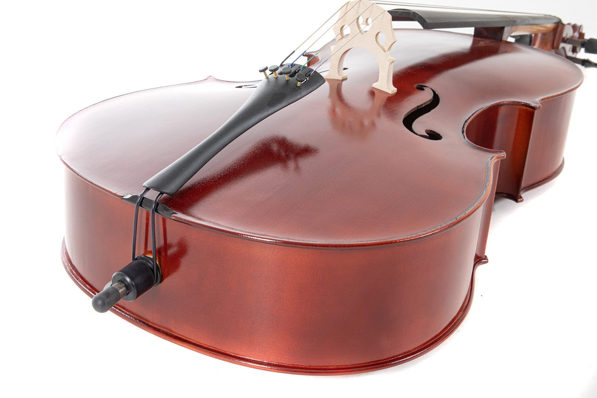 PURE GEWA Set violonchelo ébano 1/2 con funda y arco