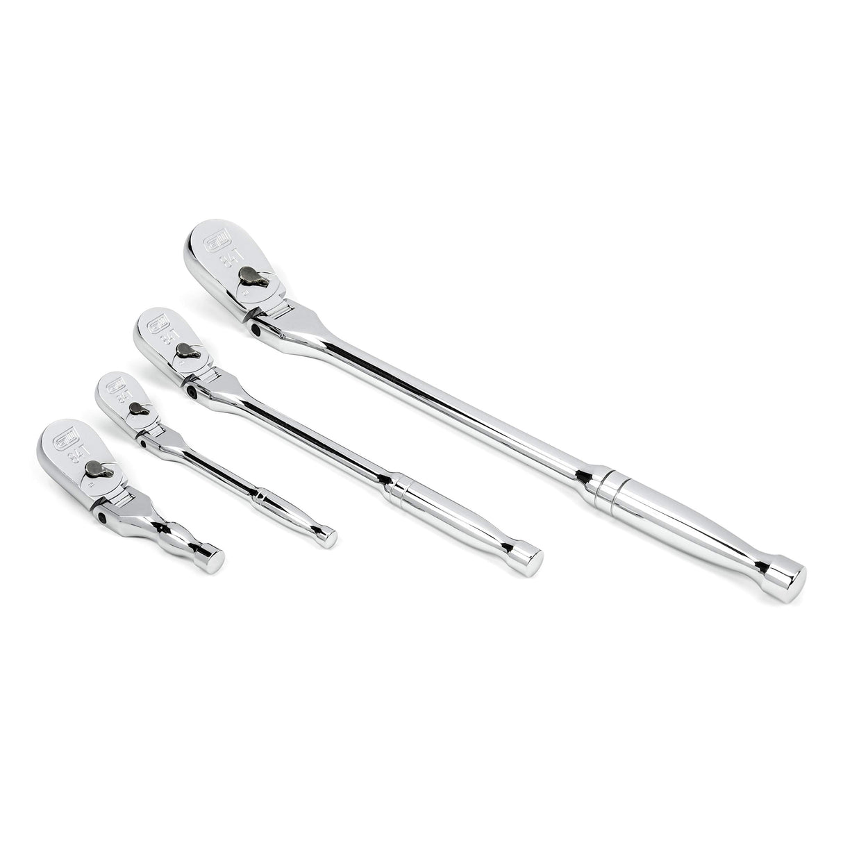 GEARWRENCH Juego de trinquete de mango flexible de 4 piezas 84T | 81230A-07