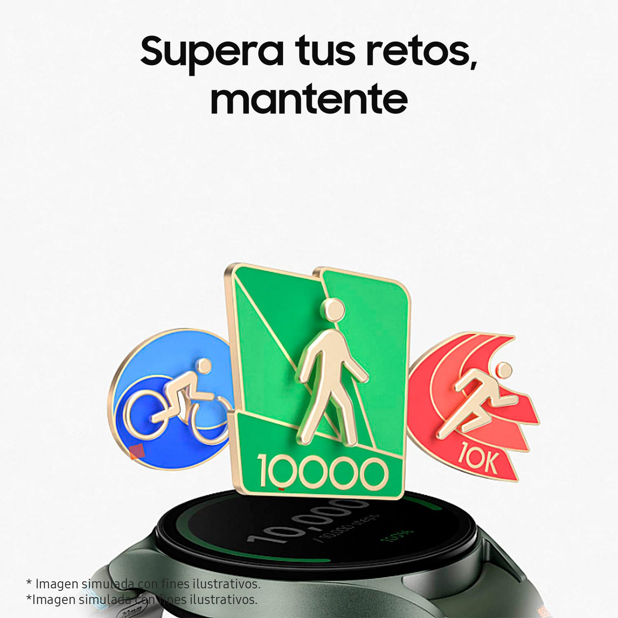 Samsung Galaxy Watch7 - LTE, Smartwatch 40mm, Control de Salud, Seguimiento Deportivo, Color Beige, Garantía 3 Años + 1 año Extra (Versión española)