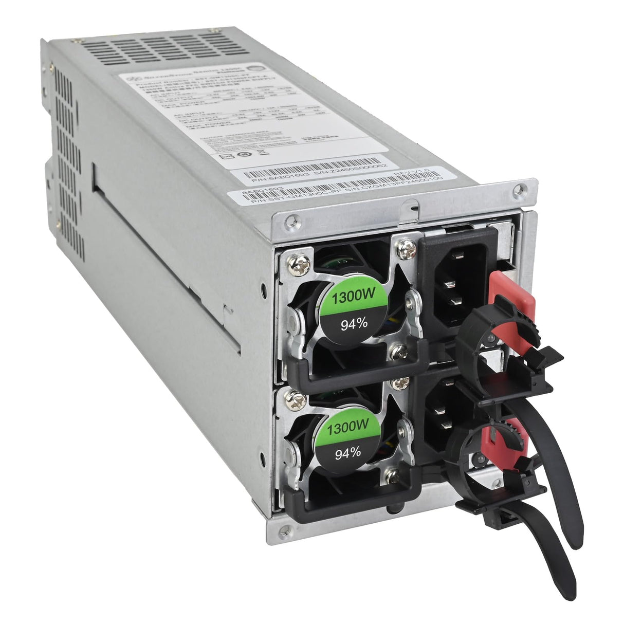 Silverstone Technology SST-GM1300C-PF, Gemini 1300C Platinum Cybenetics Platinum, Fuente de alimentación 2U CRPS redundante Cybenetics Platinum 1300W+1300W