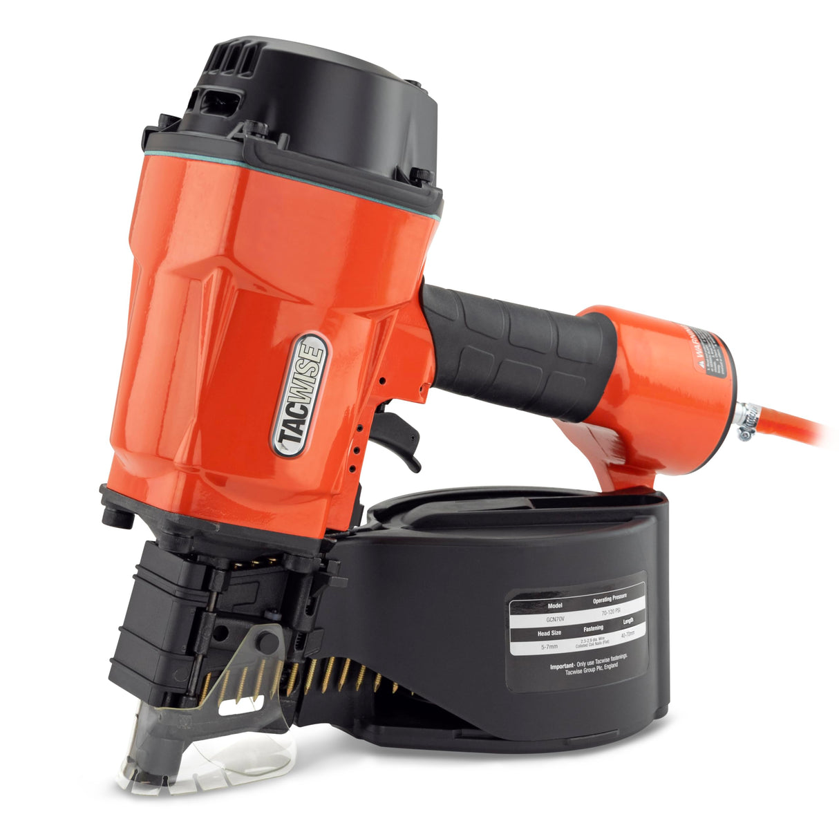 Tacwise GCN70V Clavadora Neumática de Bobina 70mm