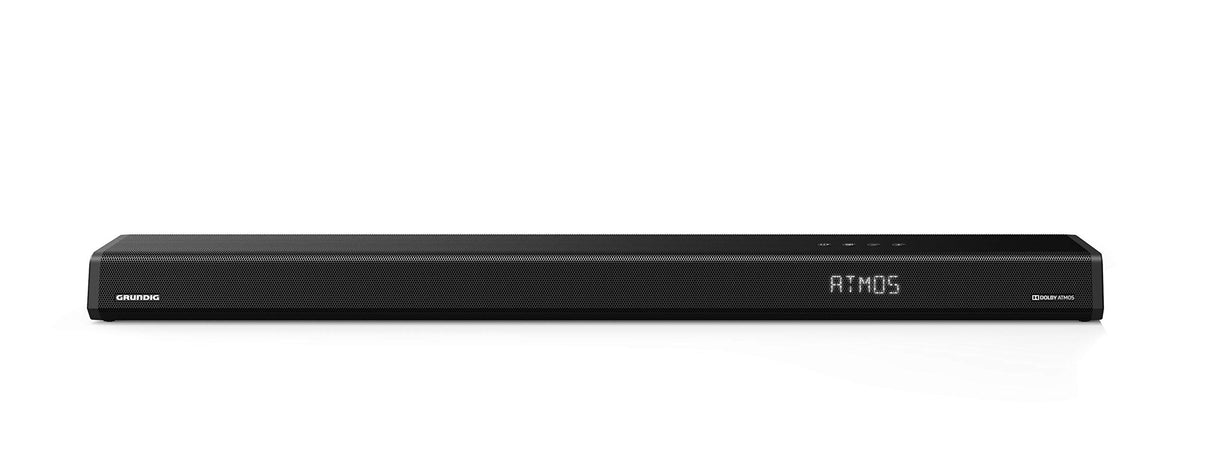 Grundig DSB 1000 - Barra de Sonido con subwoofer Integrado, diseño Delgado, 2.1 Canales Dolby Atmos, Potencia Musical de 120 W, Bluetooth 4.2, HDMI (ARC), óptico, coaxial y Entrada Auxiliar, Color