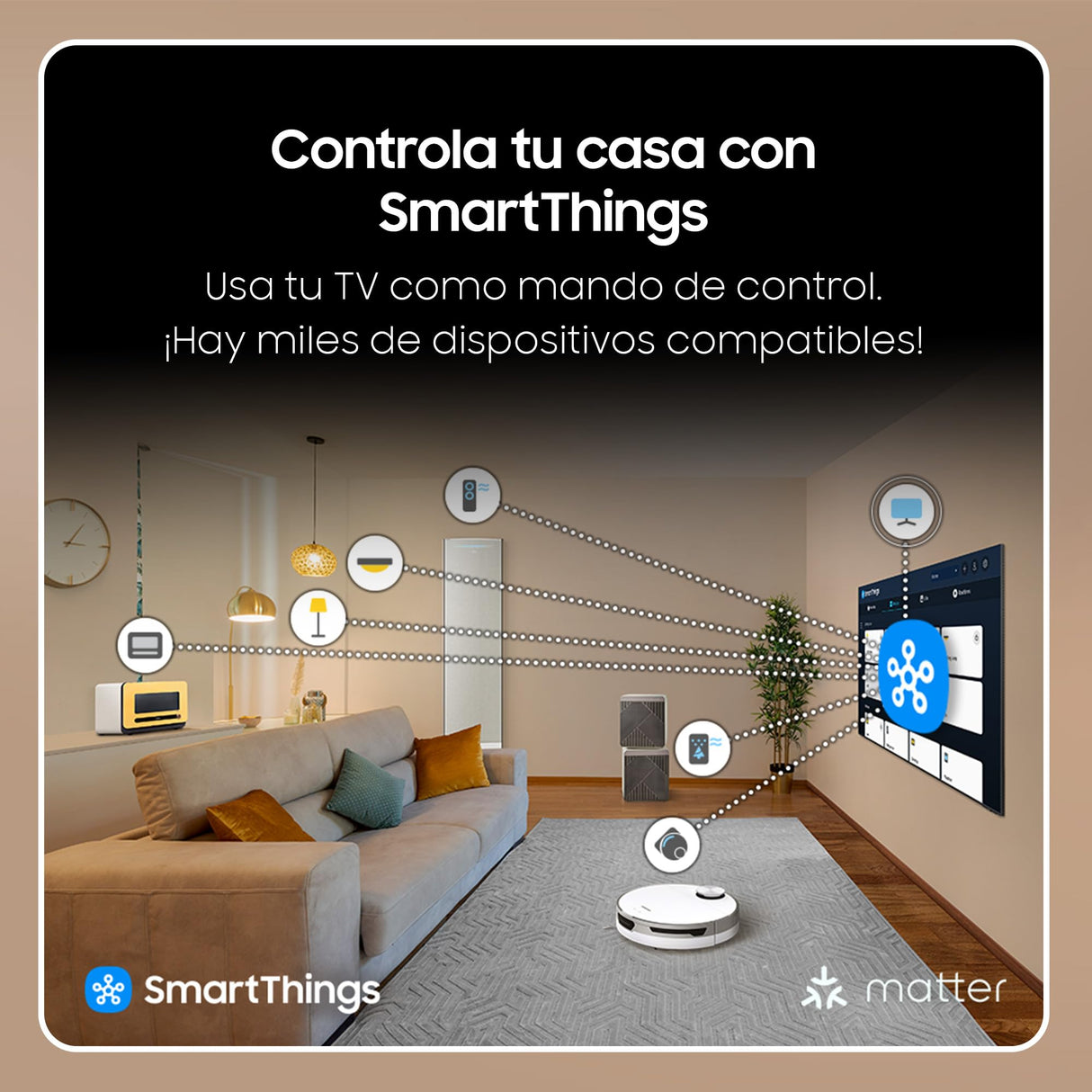 SAMSUNG TV OLED 4K 2024 83S93D Smart TV de 83" con más Brillo y Contraste, un Sonido de Cine con Q-Symphony, el Mejor Smart TV y GANA Todas Las partidas con Motion Xcelerator 144Hz
