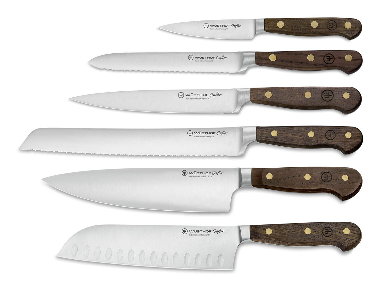 WÜSTHOF Crafter Bloque cuchillos con 6 cuchillos