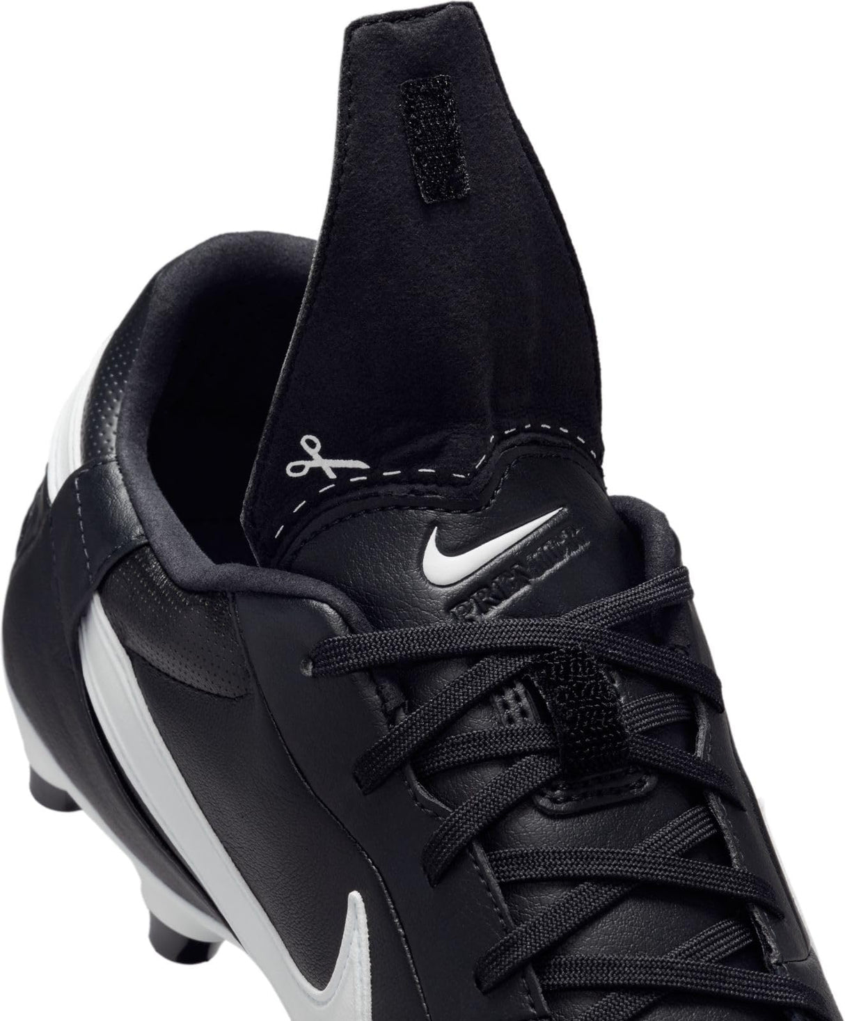 NIKE The Premier III FG, Sneaker Hombre, Black White, 37.5 EU