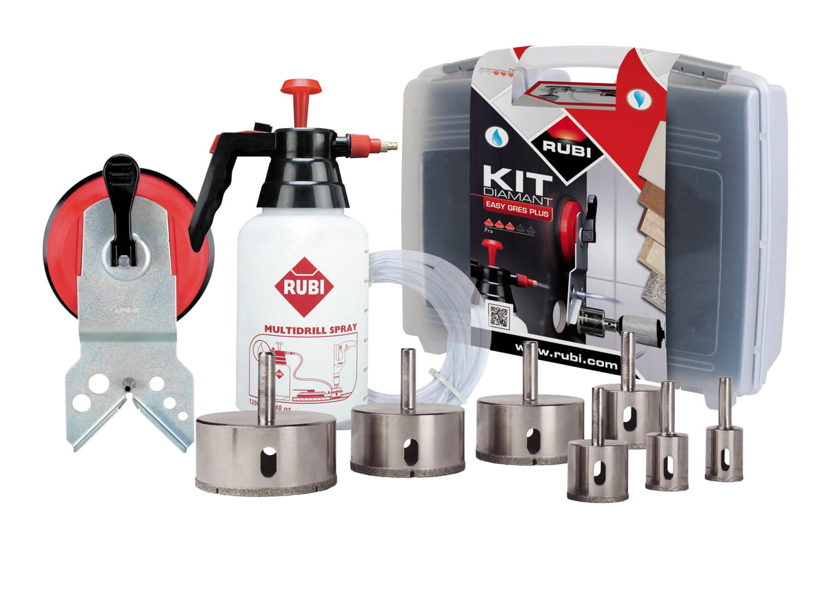 RUBI 50937 Kit EASYGRES PLUS, Gris