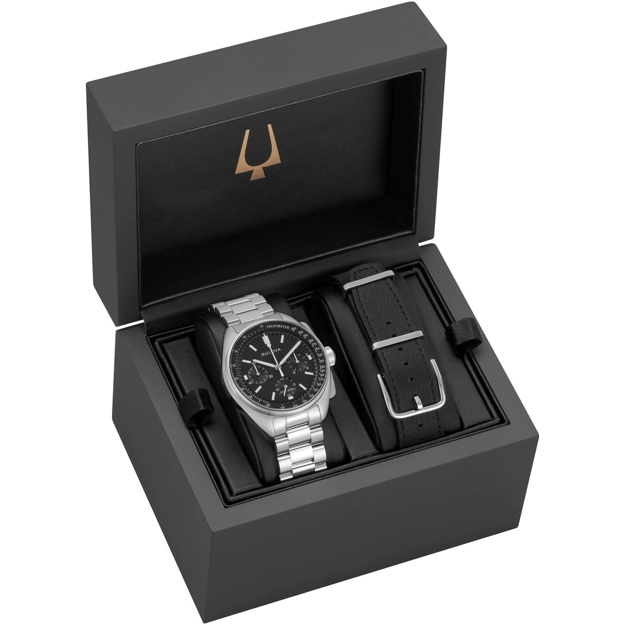 Bulova Reloj Cronógrafo para Hombres de Cuarzo con Correa en Acero Inoxidable 96K111