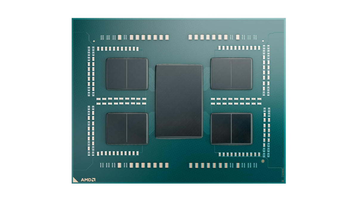 AMD Ryzen Threadripper 7960X Procesador (24 núcleos/48 Threads, 350W TDP, Socket SP6, 152MB Caché, Reloj de Aumento máx. hasta 5,3 GHz, sin Ventilador)