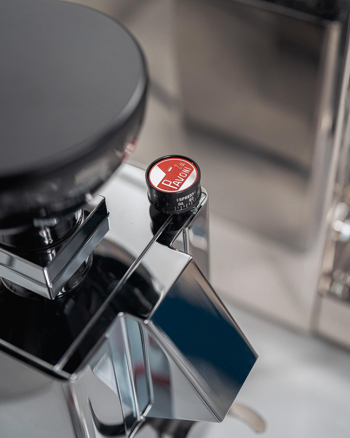 La Pavoni Coffeegrinder (LPGKBS02EU) Nuovo Kube Mill cromo