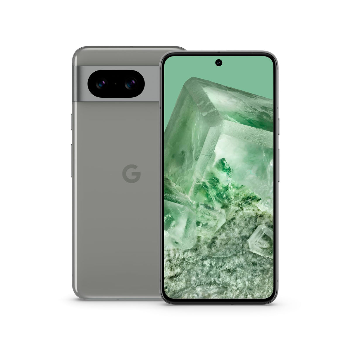 Google Pixel 8 - Smartphone Android libre con Cámara Pixel avanzada, batería con autonomía de 24 horas y potentes funciones de seguridad - Verde Liquen, 128GB