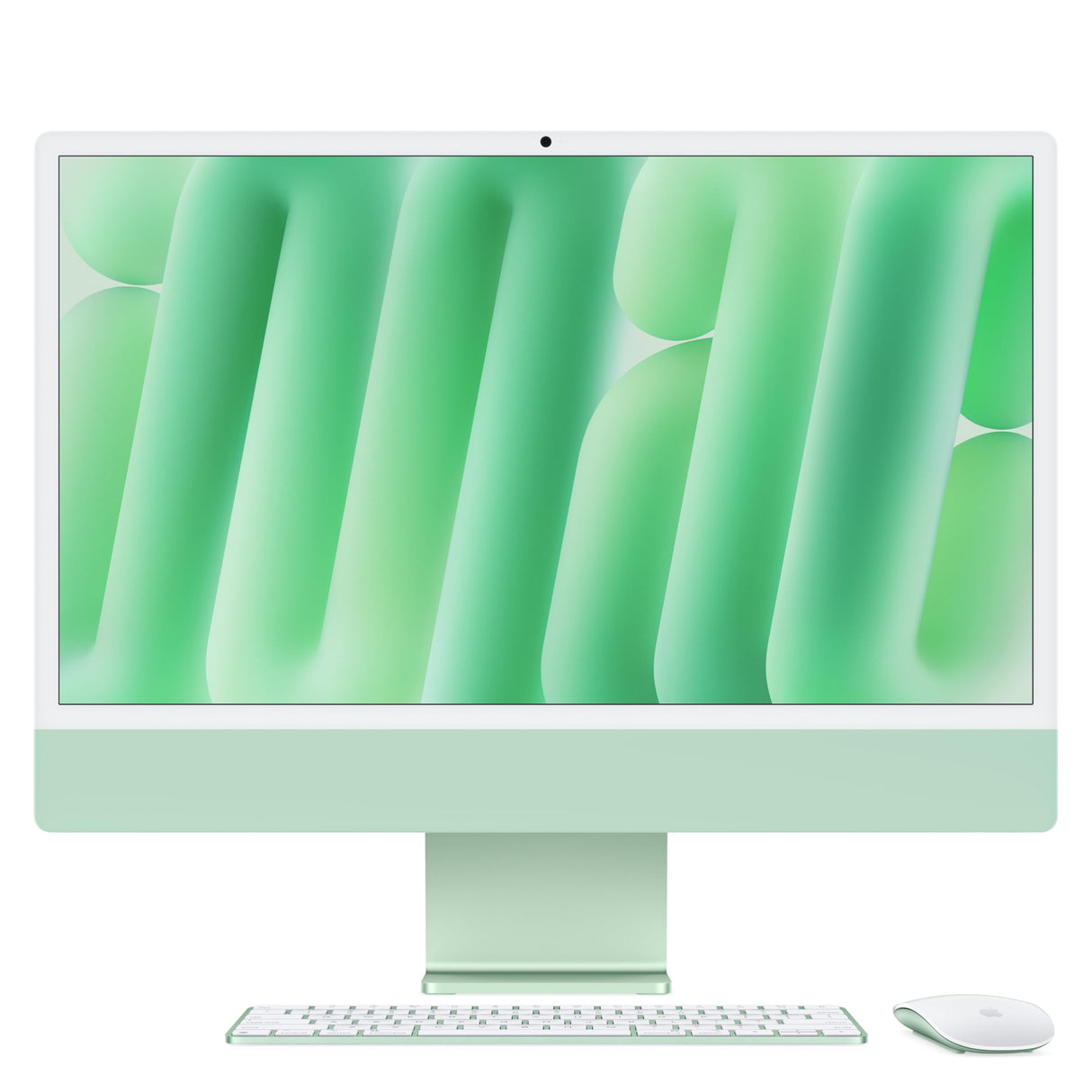 Apple iMac Ordenador de Mesa Todo en uno con Chip M4, CPU y GPU de 8 núcleos: diseñado para Apple Intelligence, Pantalla Retina de 24″, 16 GB de Memoria unificada, SSD de 256 GB - Verde