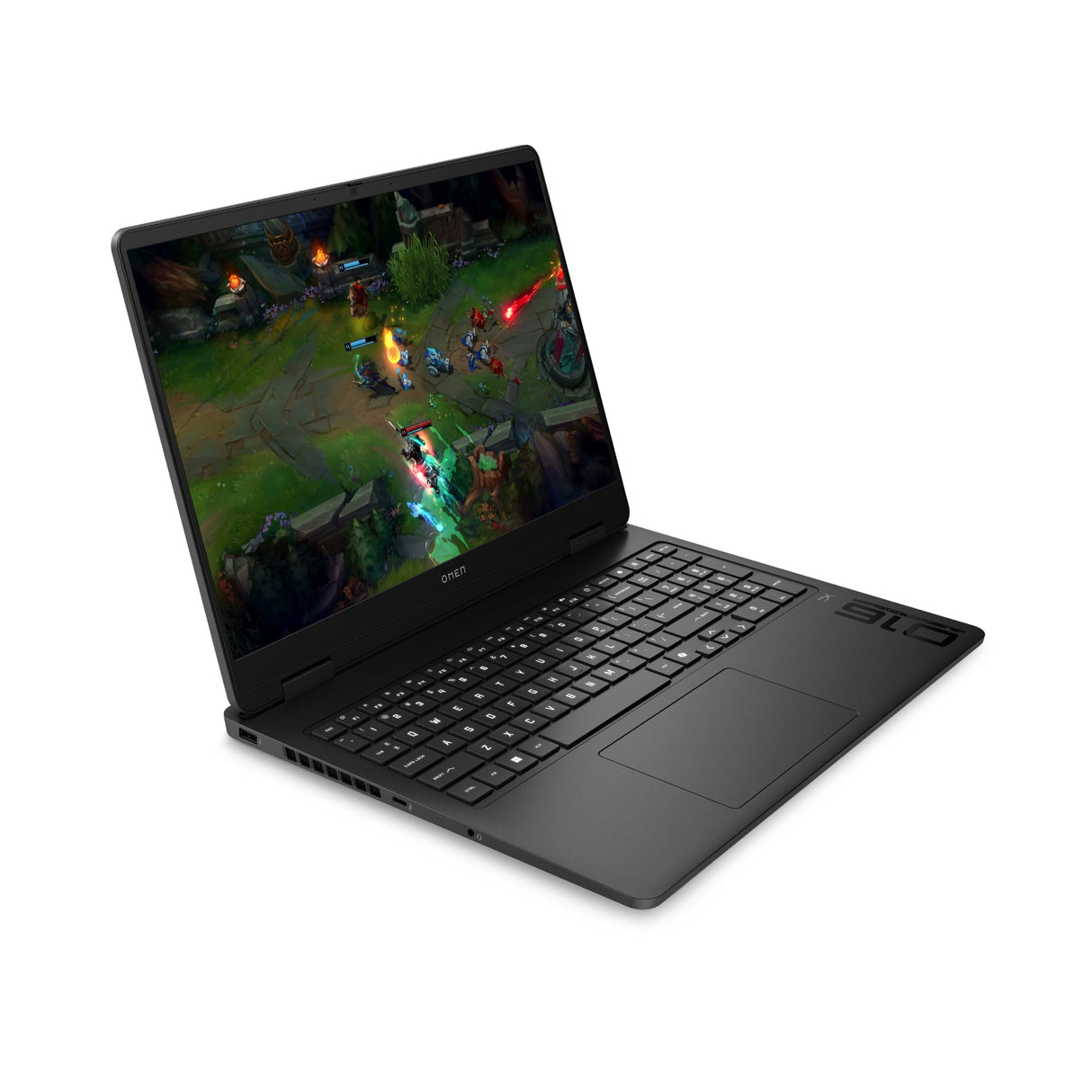 HP OMEN 16-am0061ns, Ordenador portátil Gaming 16" 2.5K WQXGA (Intel Core Ultra 7 255H, 32GB RAM, 1TB SSD, NVIDIA GeForce RTX 5060 8GB, FreeDOS) - Negro - Teclado QWERTY Español