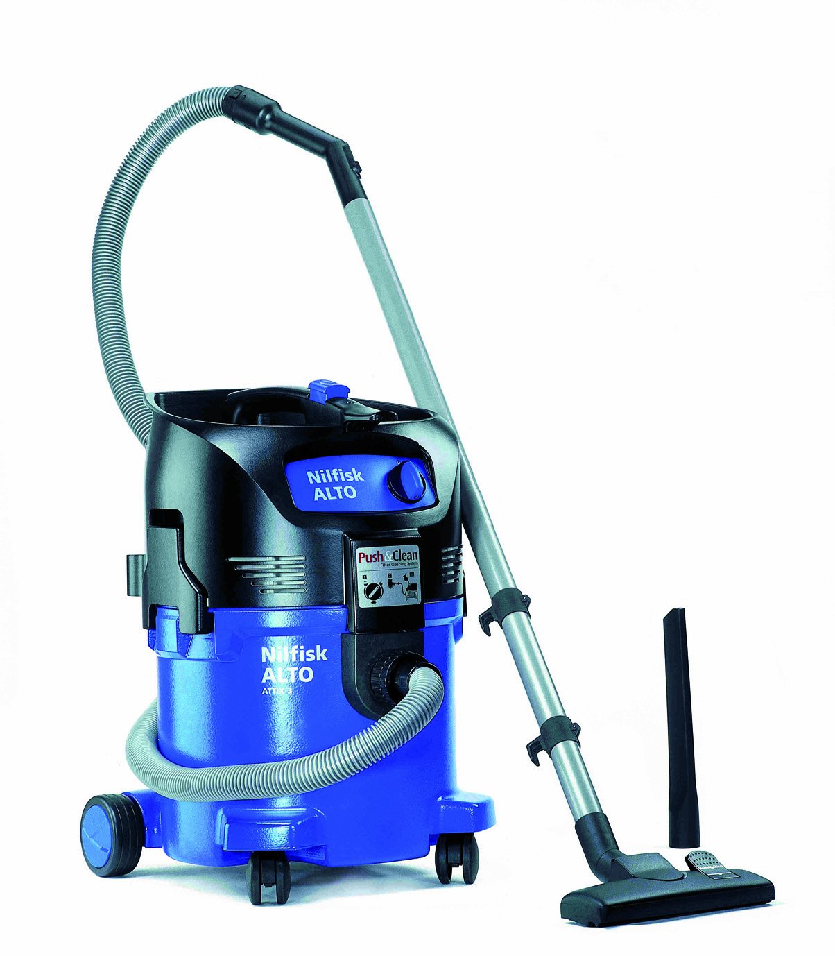 Nilfisk ATTIX 30-01 PC - Aspiradora en seco y húmedo, color: azul