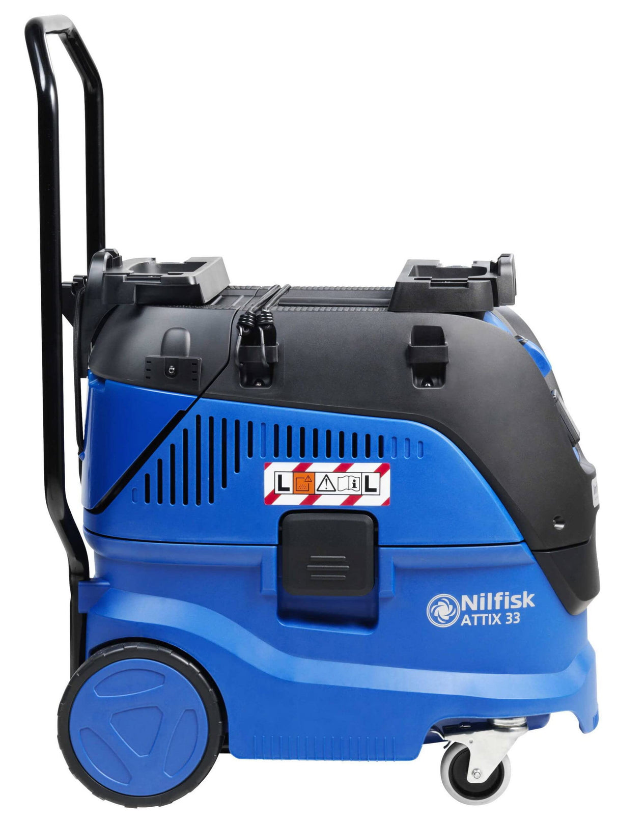 Nilfisk ATTIX 33 30L 1400W Negro, Azul - Extractor de polvo (30 L, 1400 W, Negro, Azul, Secar, 25 kPa, 75 L/s)