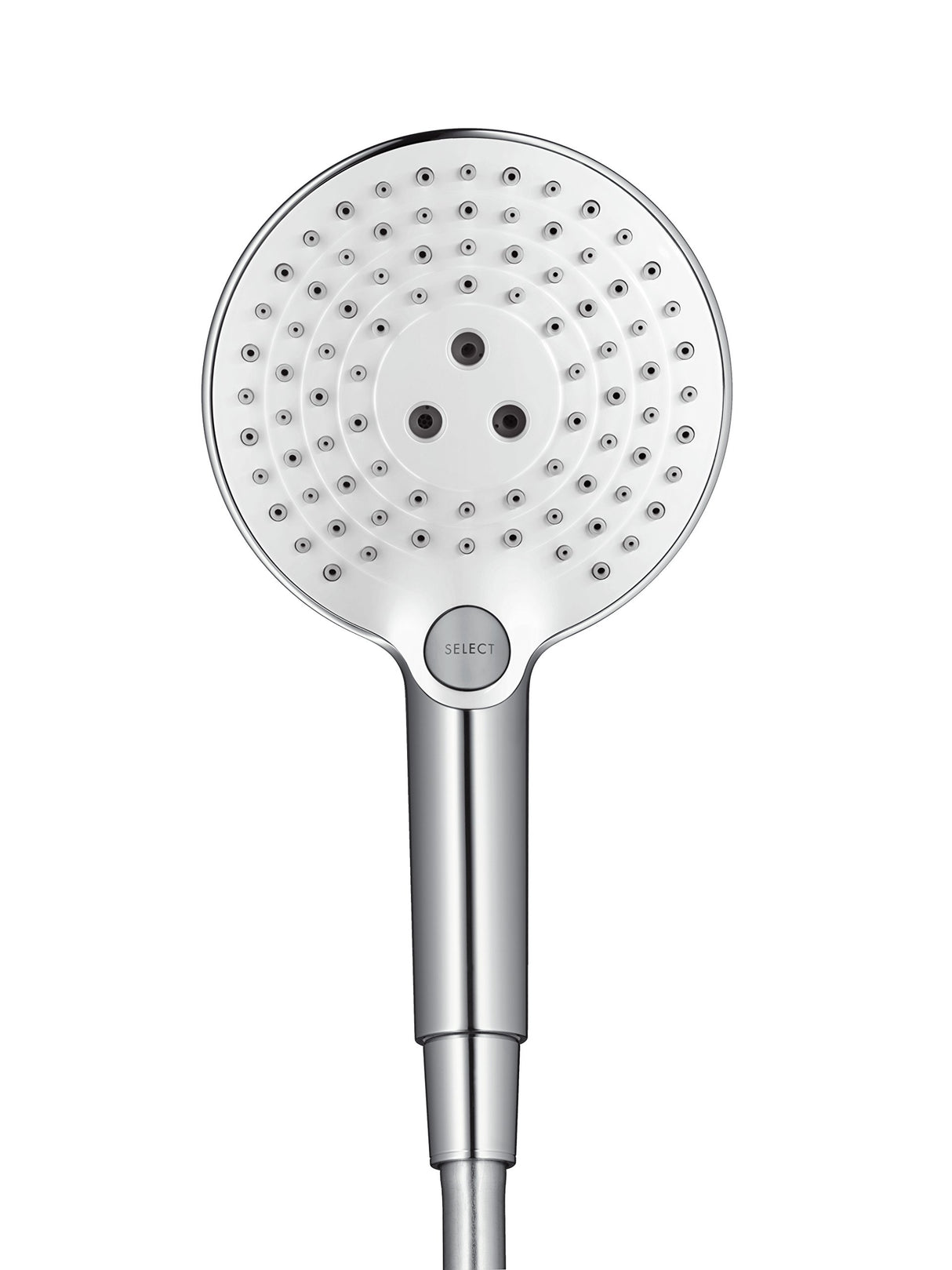 Hansgrohe 27129400 Raindance Select S 240 columna de ducha, 3 tipos de chorro, blanco/cromo