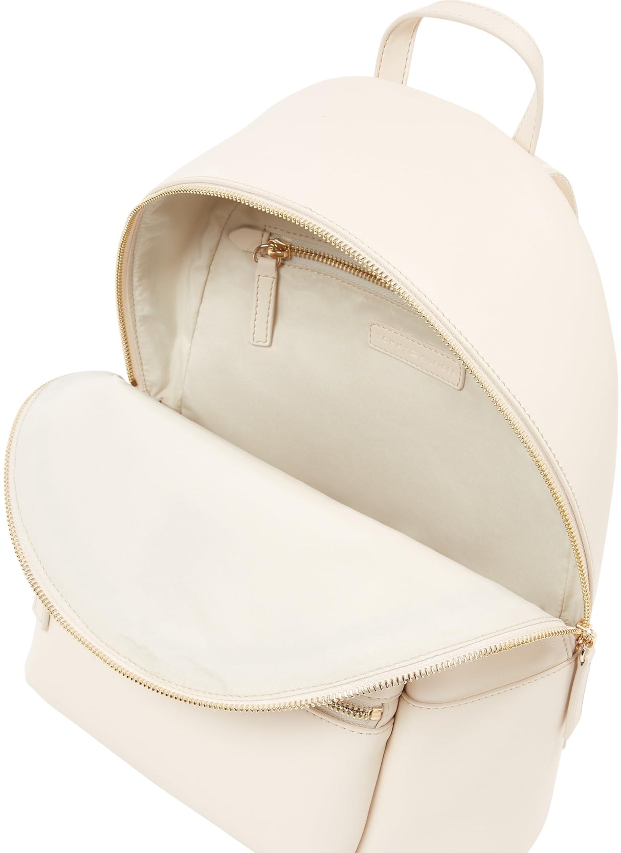Tommy Hilfiger Mochila Mujer Logotape elegante, Beige (Sugarcane), Talla Única